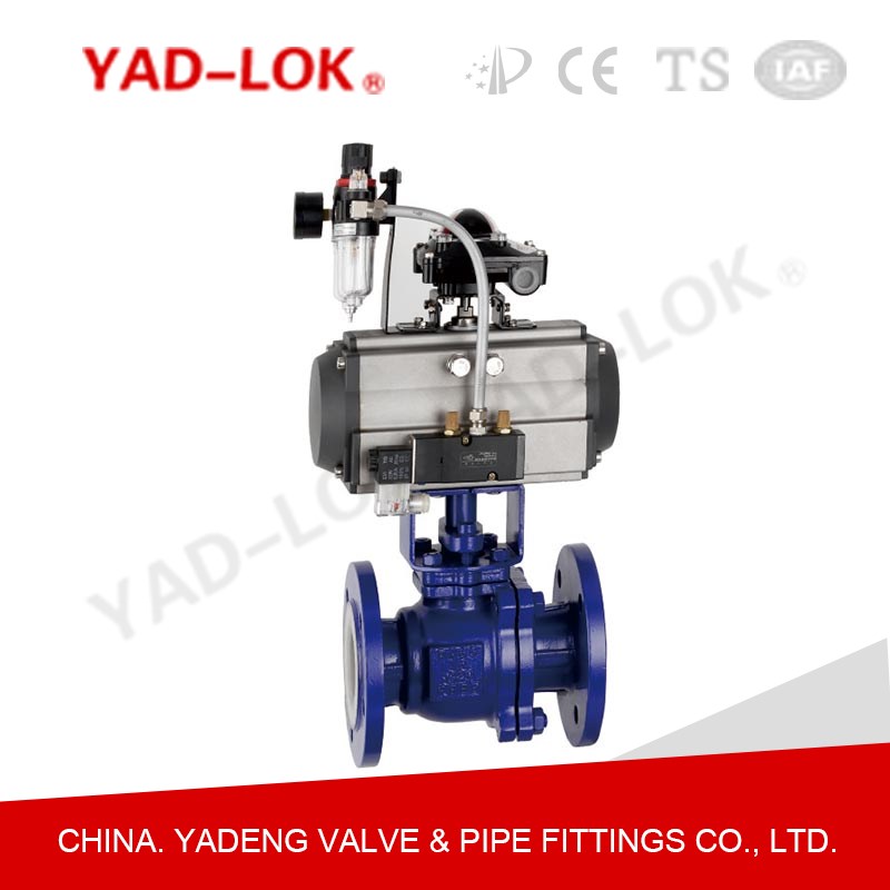 氣動(dòng)襯氟球閥